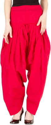 Skandas Trendz Cotton Blend Solid Patiala