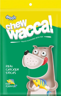 

drools Drools Chewwacca Real Chicken Treats Fish Flavour-150 gms Fish Dog Treat(0.150 kg)