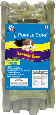 

Purple Bone Rawhide Dog Bone 3"X25 Chicken Dog Treat(750 g)