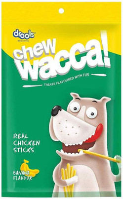 

drools Drools Chewwacca Real Chicken Sticks Banana Flavour -100 G Banana Dog Treat(0.1 kg)