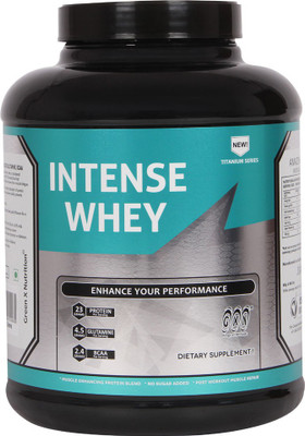 

GXN Intense Whey 4.4lb Milk Masala Whey Protein(2 kg, Milk Masala)