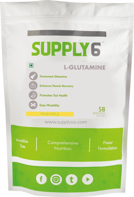 supply6 Supply6 L - Glutamine Glutamine(300 g, Exotic Pineapple)