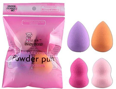 

Umfun Makeup Sponge 4Pcs Pro Beauty Flawless Foundation Puff Multi Shape Sponges