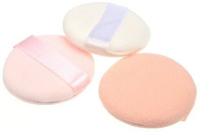 

So Beauty Vov Face Body Round Shape Powder Puff Cosmetic Makeup Soft Sponge 3Pcs