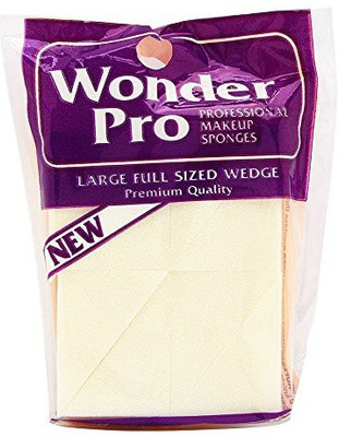 

Wonder Pro Professional Makeup Sponges Large Full Sized Wedge 04100 8 Count