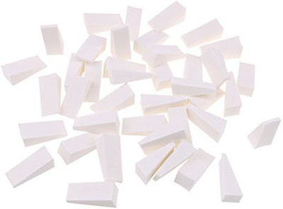 

Haodeba 40Pcs Foundation Make Up Sponges Reusable Cosmetic Wedges Nail Art Sponge Tool
