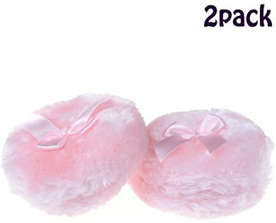 

Jettingbuy 2 Pcs Powder Puff For Body Power Professional Butterfly Baby Cosmetic Soft Plush Sponge Talcum Makeup Sponges Pink Large Size