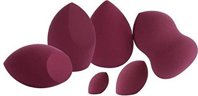 

Btyms Latex Free Beauty Makeup Sponge Blender Flawless Smooth 6 Piece Cosmetic Foundation Sponges