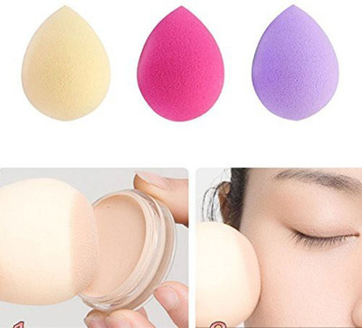 

Malloom 3Pcs Pro Beauty Flawless Makeup Foundation Puff Water Droplets Sponge