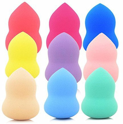 

Usstore 9Pc Powder Puff Pro Beauty Flawless Makeup Blender Foundation Multi Shape Sponges New