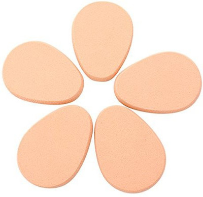 

Polytree 5Pcs Egg Oval Smooth Makeup Sponge Blender Powder Puff Flawless Foundation