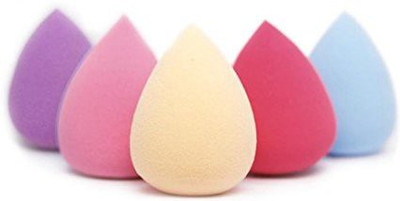 

Canserin Hot Sale!5Pcs Water Droplets Sponges Puff Beauty Flawless Makeup Foundation Blender