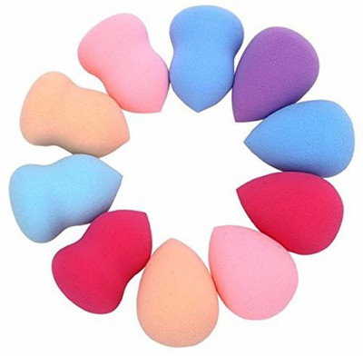 

Vovotrade Sponges Puff 10Pcs Pro Beauty Makeup Blender Foundation Multi Shape
