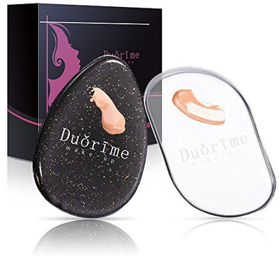 

Duorime 2 Pack Silicone Makeup Sponge Blender Applicator Set For Concealer Gel Foundation Cream