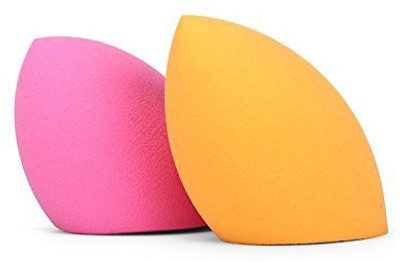 

Sarah Beauty Flawless 2 Piece Makeup Blender Sponge Set Latex Free For Powder Cream Or Liquid Application