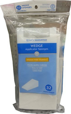 

Walmart Equate Beauty Wedge Applicator Sponges Infused With Vitamin E 32 Count Evenly Applies Makeup