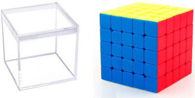 Bestie Toys Multi Coloured 5 by 5 Cube with Safety Box(5 Pieces)