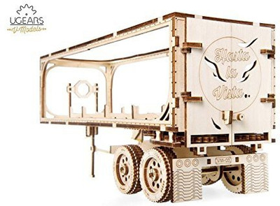 

Ugears Mechanical wooden puzzle Model Trailer for VM-03 Truck Construction Set(1 Pieces)
