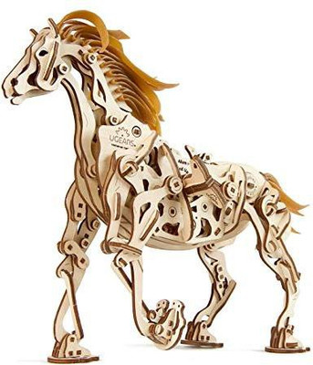 

Ugears Horse-Mechanoid Wooden Model for Assembling 3D Brainteaser Adults and Teens Craft Kit Gift(1 Pieces)