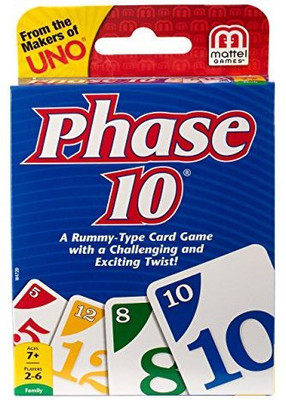 

Mattel Games Phase 10 Card Game Styles May Vary(1 Pieces)