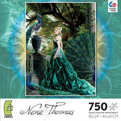 

Ceaco Nene Thomas: Emerald Hawthorne - 750 Piece Jigsaw Puzzle(50 Pieces)