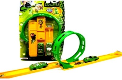 

VK ENTERPRISE BEN 10 TRACK RACER(Green:Yellow)