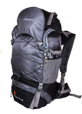 

REMYRA Grey Hiking Trekking Travel Backpack Rucksack - 55 L (Grey, Black} Rucksack - 65(Grey)