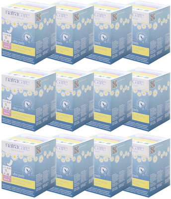 

NATRACARE Ultra Pads Super Plus 12-Count Boxes (Pack Of 12) Sanitary Pad(Pack of 12)
