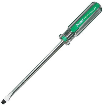 Proskit Line Color Screwdrivers (5x200mm) Slotted Standard Screwdriver(Pack of 1)