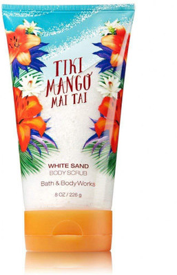 

Bath & Body Works White Sand Body Scrub Tiki Mango Mai Tai Scrub(226 g)