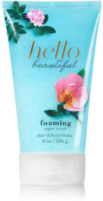 

Bath & Body Works HELLO BEAUTIFUL Signature Collection Foaming Sugar Scrub 8 oz / 226 g Scrub(226 g)