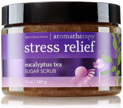 

Bath & Body Works Eucalyptus Tea 13 Oz Sugar Scrub Stress Relief Aromatherapy Scrub(368 g)