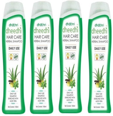 

Dhathri Dheedhi Shampoo - 100 ml each Pack of 4(400 ml)