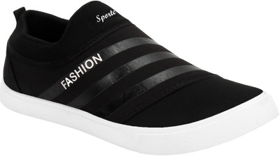 

Oricum Black-773 Canvas Shoes For Men(Black
