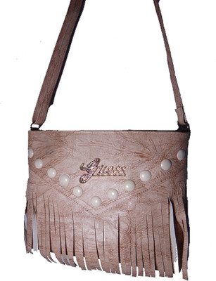 Riya Touch Women Casual Beige Synthetic Leather, Silicon Sling Bag