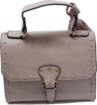 

Options Women Casual Grey Synthetic Leather Sling Bag