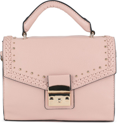 

Accessorize Women Casual Pink PU Sling Bag