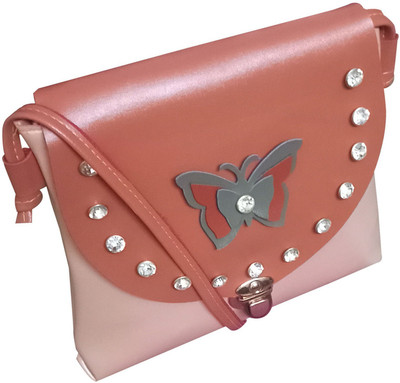

Hims Women Casual Brown, Beige PU Sling Bag, Beige;brown