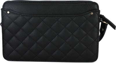 

Accessorize Women Casual Black PU Sling Bag
