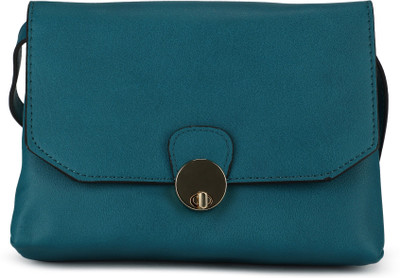 

Accessorize Women Casual Blue PU Sling Bag