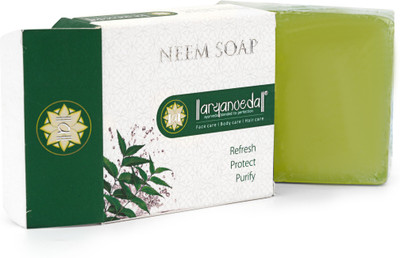 

Aryanveda Neem Soap Ayurvedic Proprietory Medicine 125gm(1250 g, Pack of 10)