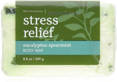 

Bath & Body Works Stress Relief Eucalyptus Spearmint Body Bar Soap 8.8oz/249g(249 g)