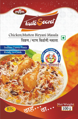

Mam Chicken/Mutton Biryani Masala - Ready to Cook ,(100 g)