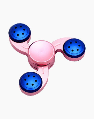 OWO Stylish Pink 3 Arm Fidget Spinner Toy for Kids & Adults(Pink)