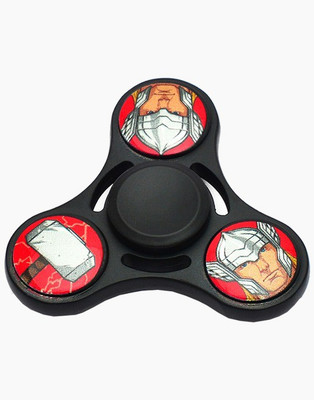 

OWO Thor Style Stress Relief Toy Fidget Spinner(Black)
