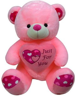

Tiny's World Premium Sitting just for you teddy Bear - 45 cm(Pink)