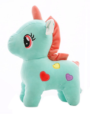 

Tickles Blue Super Soft Plush Unicorn Stuffed Soft For Kids 25 cm - 25 cm(Blue)