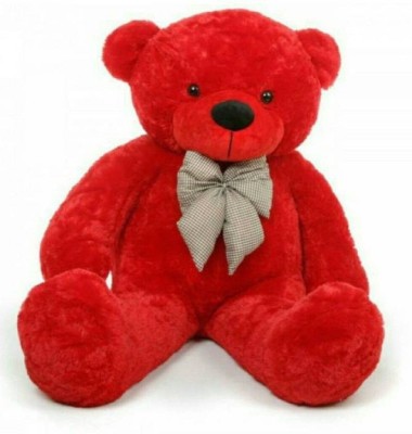 

JAGANNATH ENTERPRISES 3 Feet Teddy Bear For Gift (Red Color) - 91 cm (Red) - 91 cm(Red)