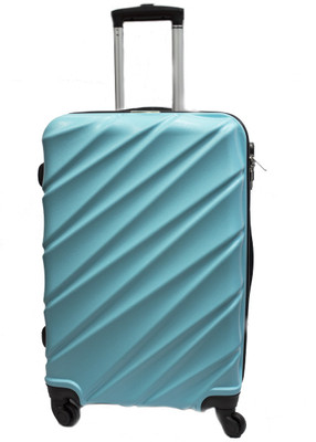 

Fly Hard 4 Wheel Trolley M (Between 65 to 70 cm) Hard FLY_BOLD58_TURQUOISE Luggage Check-in Luggage -  inch(Teal