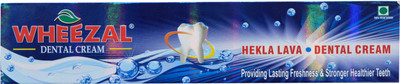 

WHEEZAL HEKLA LAVA DENTAL CREAM Toothpaste(200 g, Pack of 2)